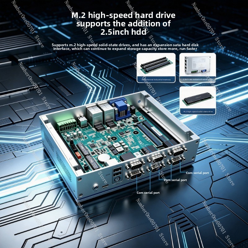 Lüfterloser eingebetteter Indu – Fanless Industrial Pc Rs485 Core I7 Bewertung und Preis